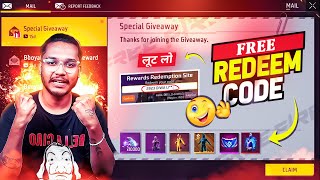 Free Fire Free Rare Items Redeem Code 🥳 [upl. by Eiramalegna334]