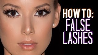 How I Customize Trim amp Apply False Lashes  LustreLux [upl. by Carmencita]