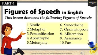 Top22 Figures of Speech in English Part1 [upl. by Mannie891]