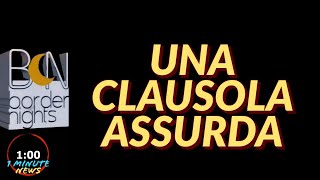 UNA CLAUSOLA ASSURDA  1 Minute News [upl. by Sliwa921]