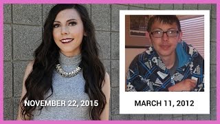 Male to Female  Transgender Transition Timeline  Casey Blake [upl. by Afira580]