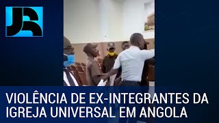 Grupo formado por exintegrantes da Igreja Universal em Angola invade igrejas e agride pastores [upl. by Radmen]