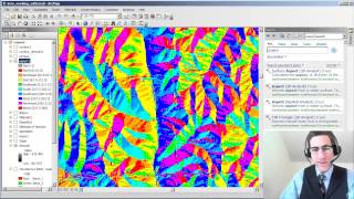 Creating an Aspect Map from a Digital Elevation Model in ArcGIS [upl. by Misab]