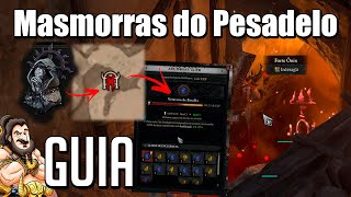 Diablo 4  GUIA Masmorras do Pesadelo MdP [upl. by Anaiviv256]