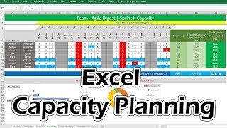 Excel Capacity Planner [upl. by Saerdna]