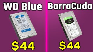 Western Digital Blue vs Seagate BarraCuda 1 TB  Comparison [upl. by Eran]