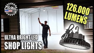 Best and Brightest LED Garage Shop Lights [upl. by Anesor273]