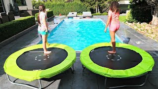 quotYOU WONT DO ITquot Swimming Pool Challenge [upl. by Rebekah68]