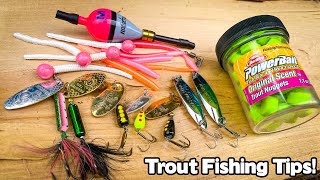 How To Set up amp Fish For Trout EVERYTHING You Need To Know [upl. by Mortie]