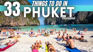 Best Things To Do in Phuket Thailand 4K [upl. by Huskamp573]