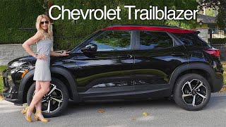 AllNew 2021 Chevrolet Trailblazer Review  Filled with features [upl. by Adnalohs668]