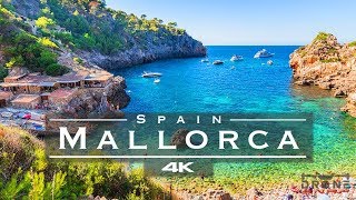 Mallorca Spain 🇪🇸  by drone 4K [upl. by Ernesto]