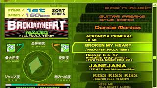 Dance Dance Revolution EXTREME Song List [upl. by Cissiee]