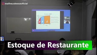 Como Organizar e Controlar o Estoque do Restaurante  Domine seu Restaurante  Matheus Lessa [upl. by Hamirak]