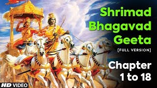 Shrimad Bhagwat Geeta In Hindi Full Version  Chapters 1 to 18  Bhagavad Geeta [upl. by Ahsenid]