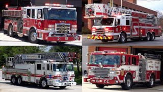 Maryland Fire Trucks Ambulances amp Police Cars Responding  Compilation [upl. by Farrar]