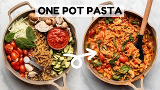 One Pot Pasta Recipe  EASY  Cozy [upl. by Annaya101]