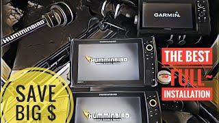 The ULTIMATE SETUP Garmin LiveScope amp Humminbird Mega 360 quotIsolated Lithium Powerquot Installation [upl. by Hammond82]