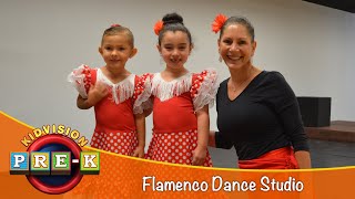 Flamenco Dance Studio  Virtual Field Trip  KidVision PreK [upl. by Cinom]