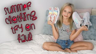 Summer Clothing TryOn Haul with Lilly K [upl. by Arret]