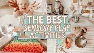 EASY amp EDUCATIONAL SENSORY PLAY ACTIVITIES 2019 [upl. by Niloc883]