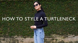 12 Ways To Wear A Turtleneck  How To Style A Turtleneck [upl. by Laforge]