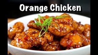 How To Make Orange Chicken  Orange Chicken Copycat Recipe MrMakeItHappen OrangeChicken [upl. by Gitlow]