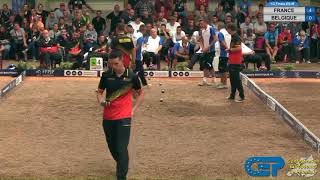 Petanque EK 2017 Belgie tegen Frankrijk [upl. by Aihsetal]