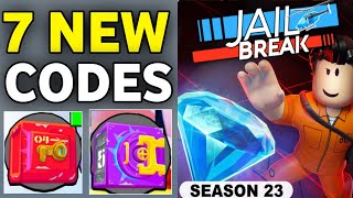 UPDATE🔥JAILBREAK CODES DECEMBER 2024  ROBLOX JAILBREAK CODES 2024 [upl. by Kirtley]