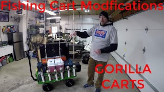 DIY FISHING CART BUILD  Fishing With Vance [upl. by Ettenan]