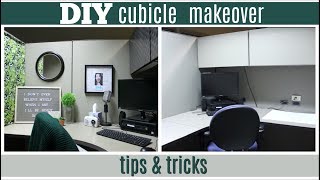 DIY Cubicle Makeover [upl. by Akinahc]