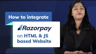 Razorpay Payment Gateway Integration in HTML amp JS Websites [upl. by Ringsmuth]