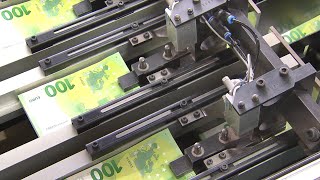 How euro banknotes are produced [upl. by Jodie]