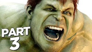 MARVELS AVENGERS Walkthrough Gameplay Part 3  THE HULK 2020 FULL GAME [upl. by Nuj]