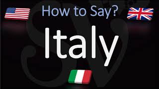 How to Pronounce Italy CORRECTLY [upl. by Wilkey276]