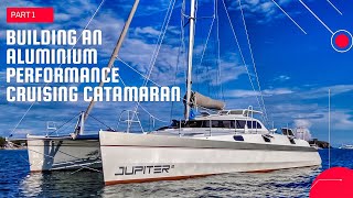 Building an Aluminum Performance Cruising catamaran  Part 1 [upl. by Maurine383]