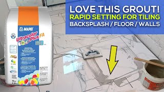 MAPEI Ultracolor Plus Grout Review  How to Grout Floor amp Wall Tiles Mini Guide [upl. by Regnig]