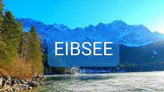 EIBSEE  Beautiful Lake In Germany  Eibsee Lake Bavaria [upl. by Elletnuahs]