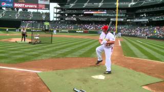 Softball 360 Long Haul Bombers at Safeco FIeld [upl. by Susie]