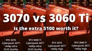 RTX 3070 vs RTX 3060 Ti The Ultimate Comparison [upl. by Aro]