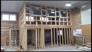 Mezzanine Build Time Lapse PART ONE [upl. by Eanaj]