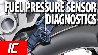 Fuel Pressure Sensor Diagnostics  Tech Minute [upl. by Esirahc]