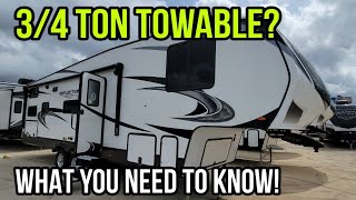 Can 34 Ton Trucks Tow Fifth Wheel RVs [upl. by Tsirhc]