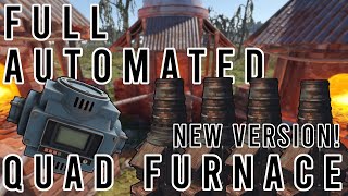 Rust  Quad full automated industrial furnace V2 System [upl. by Dawson]