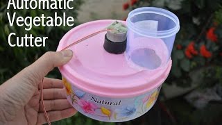 How to Make Automatic Vegetable cutter  at Home [upl. by Skipper]