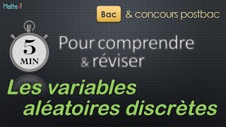 Variable Aléatoire discrète Bac amp concours postbac [upl. by Irahk]