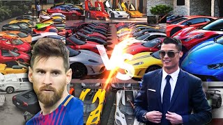 CR7 cars VS Lionel Messi cars  2021  rare cars [upl. by Kidd]