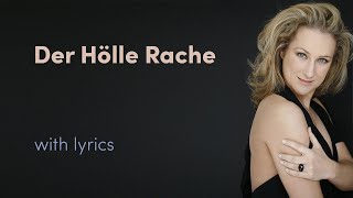 Diana Damrau  Der Hölle Rache Lyric Video [upl. by Lody]