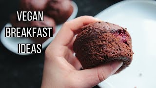 Make Ahead Vegan Breakfast Ideas easy  healthy [upl. by Paderna]