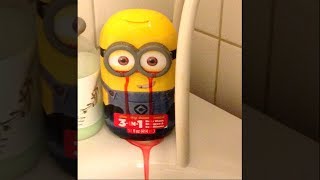 my minion toy started bleeding HELP [upl. by Dianemarie478]